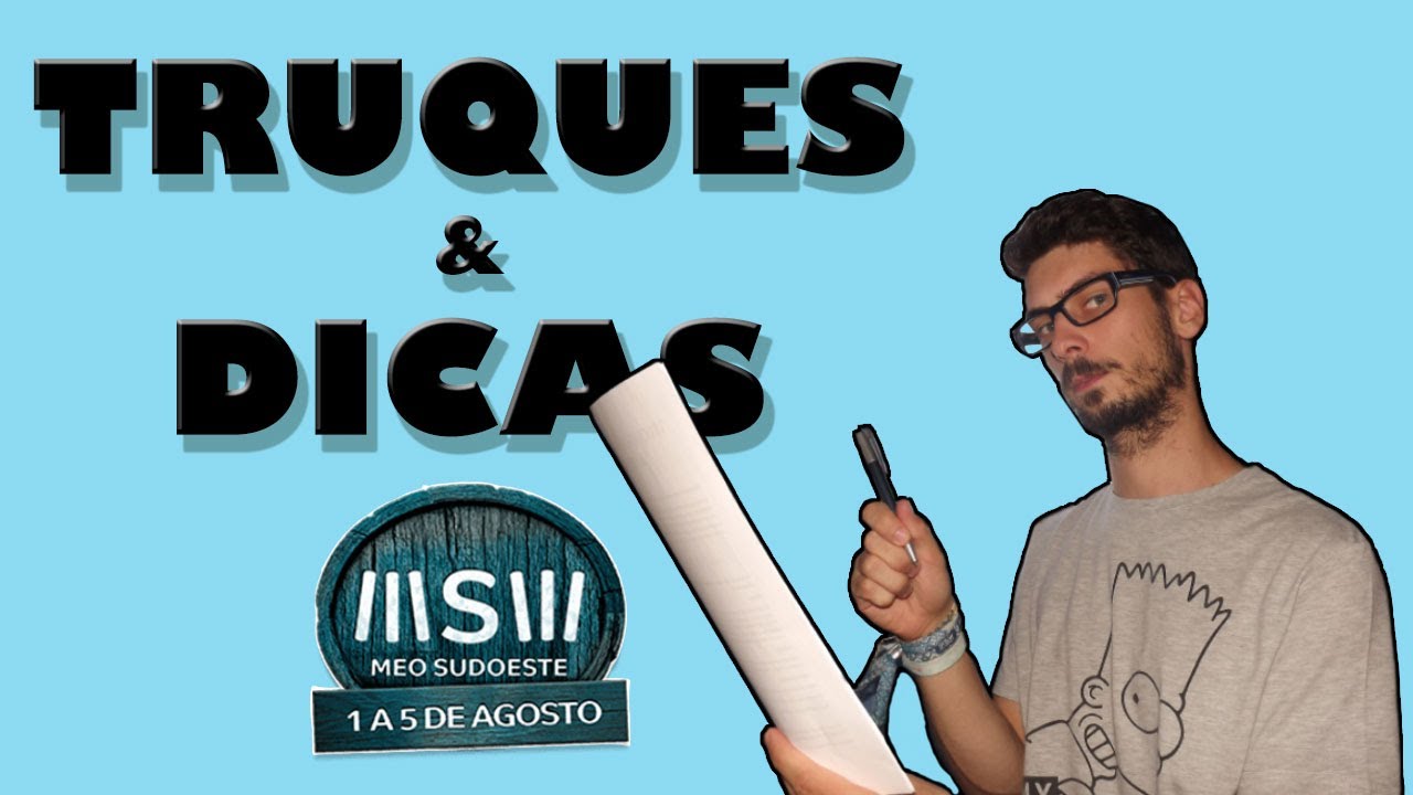 TRUQUES e DICAS para o MEO SUDOESTE! O que levar? - Ricardo RCD Alves
