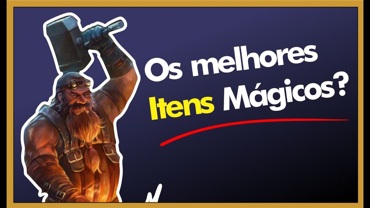O problema com itens mágicos em D&D