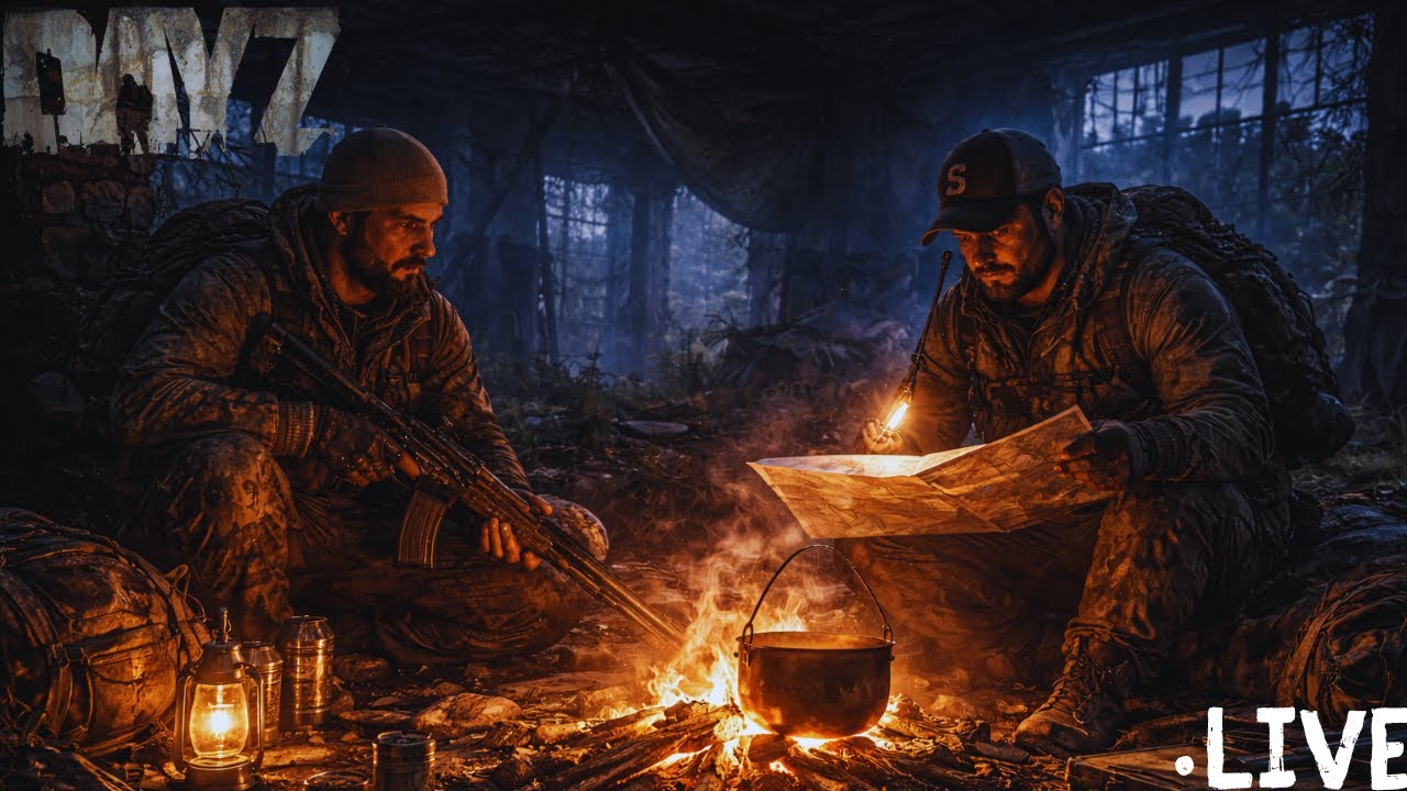 We Raided the Cave Man’s Base | DayZ Sakhal
