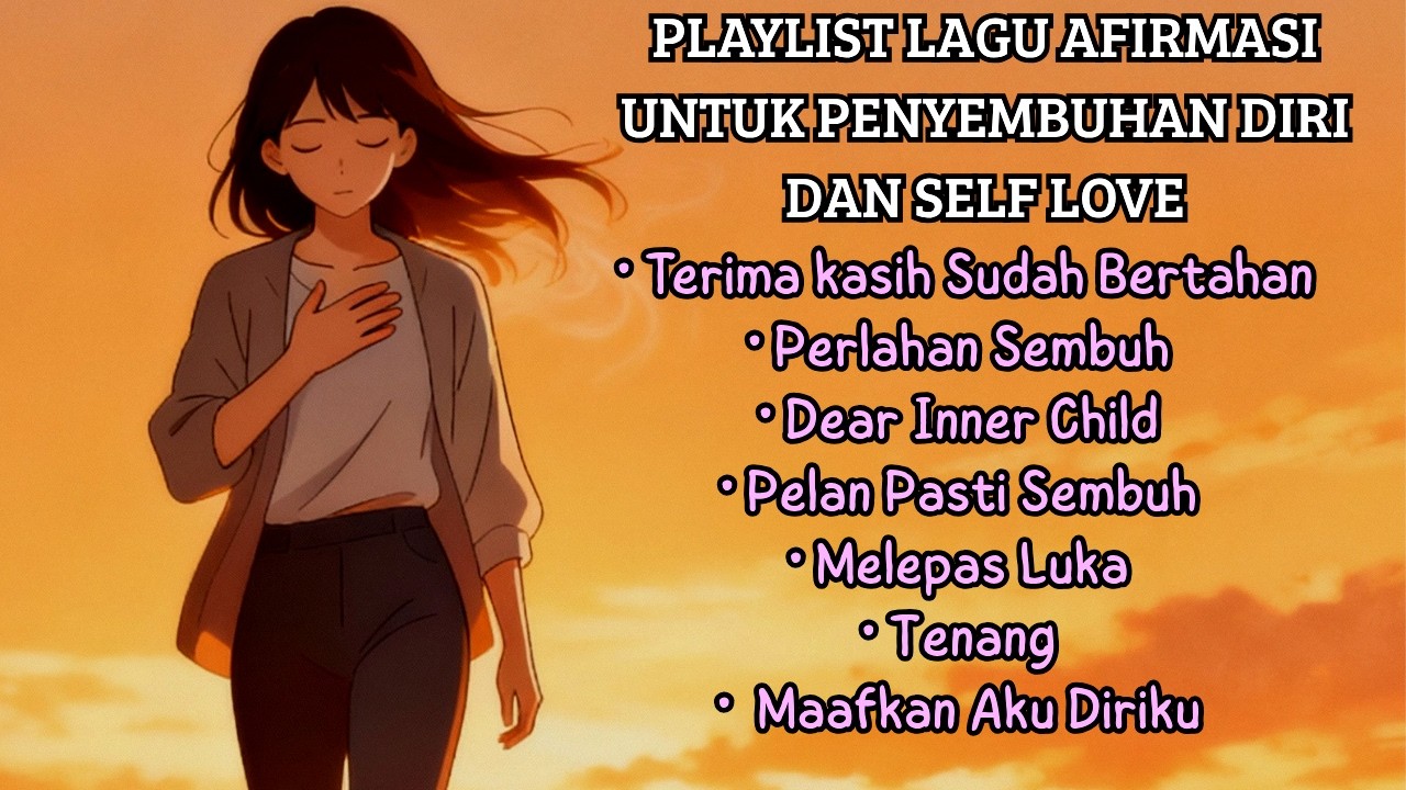 Lagu Afirmasi Positif untuk Ketenangan Batin, Menyembuhkan Emosi & Pikiran,Self Healing Indonesia 24