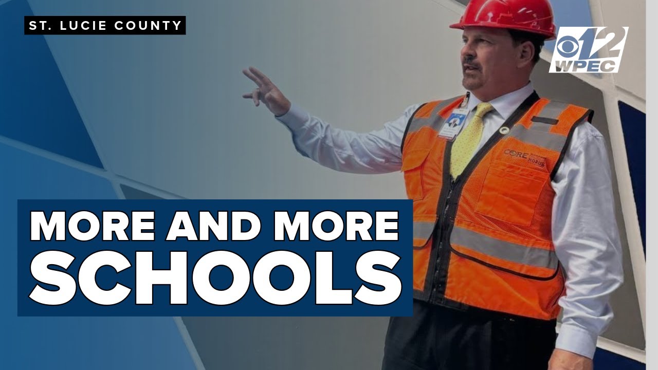 St.  Lucie Co Public Schools breaking ground making progress on future schools