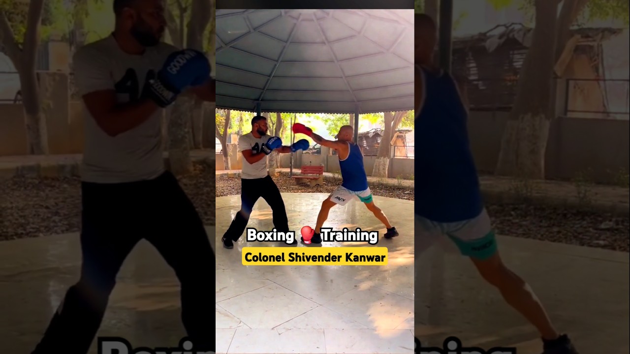 Colonel Shivender Pratap Singh kanwar, Boxing Training|| 