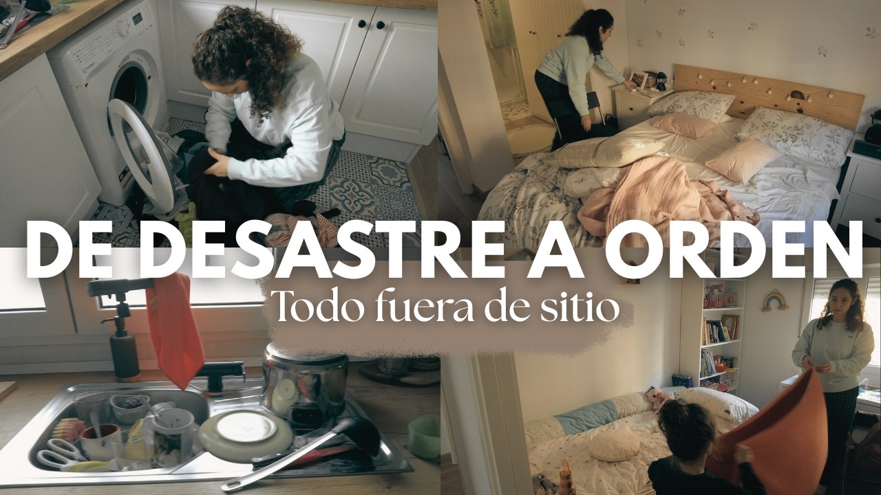 Casa desordenada ➜ Casa en orden | Limpieza y orden 🧹 Rutina real de sábado