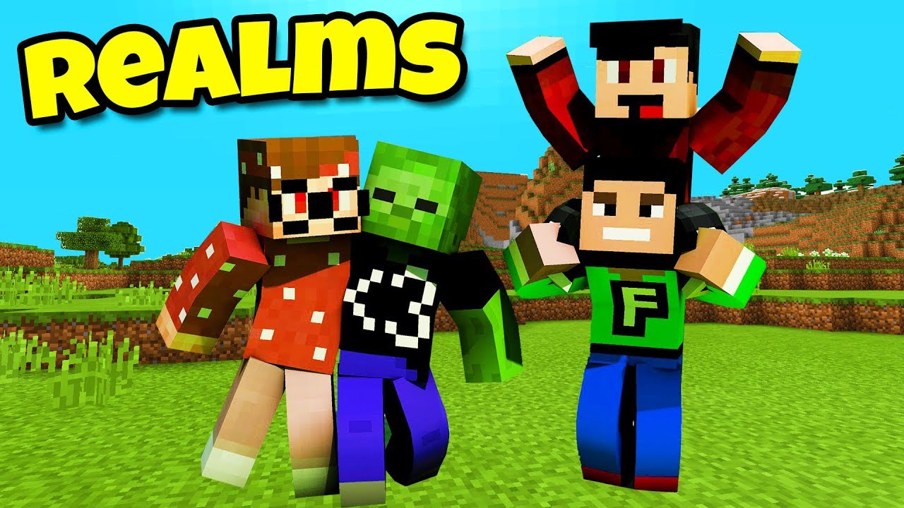 I Finally Joined The Realms SMP World in Minecraft PE!