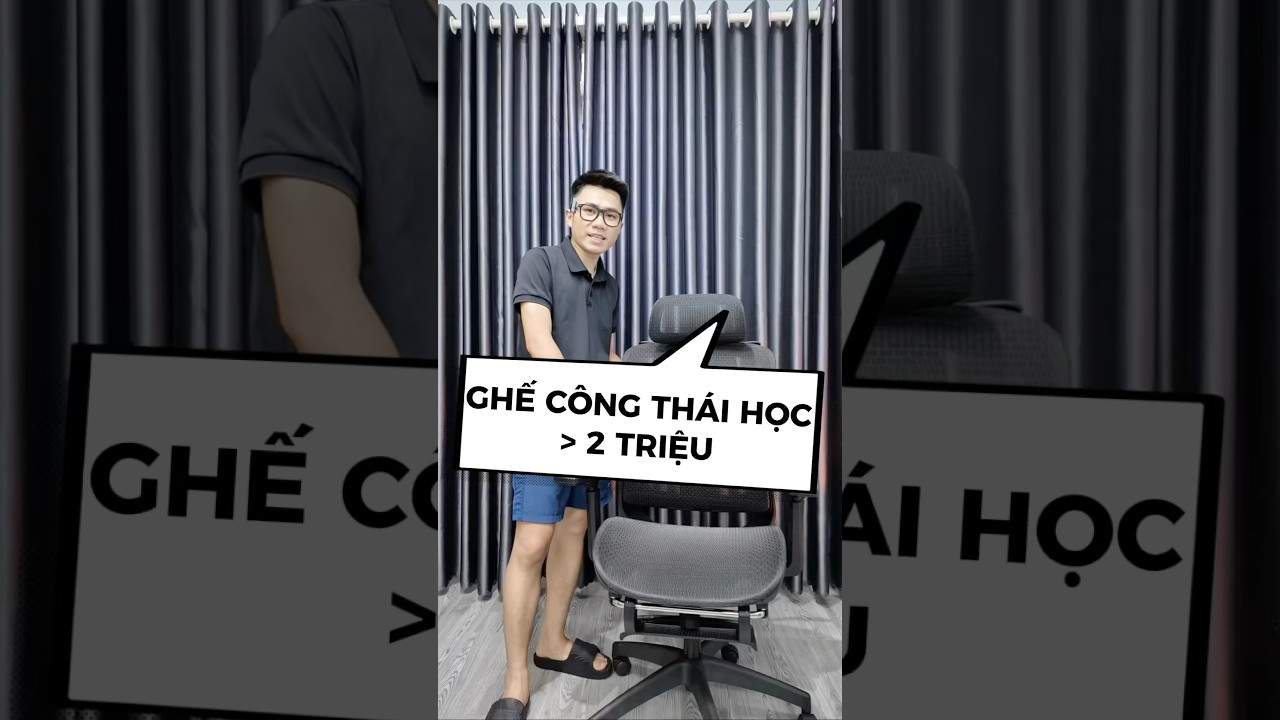 Ghế c&ocirc;ng th&aacute;i học gi&aacute; rẻ #nghiacheck #review #ghecongthaihoc
