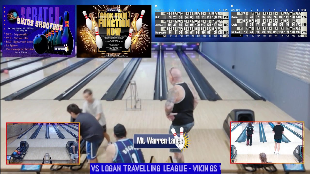 Mt Warren's Lanes Live