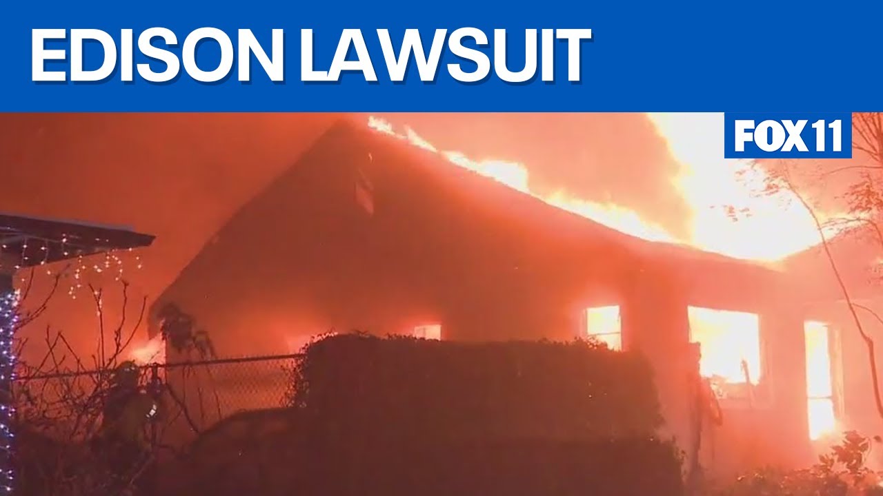 Eaton Fire victims' families suing SoCal Edison