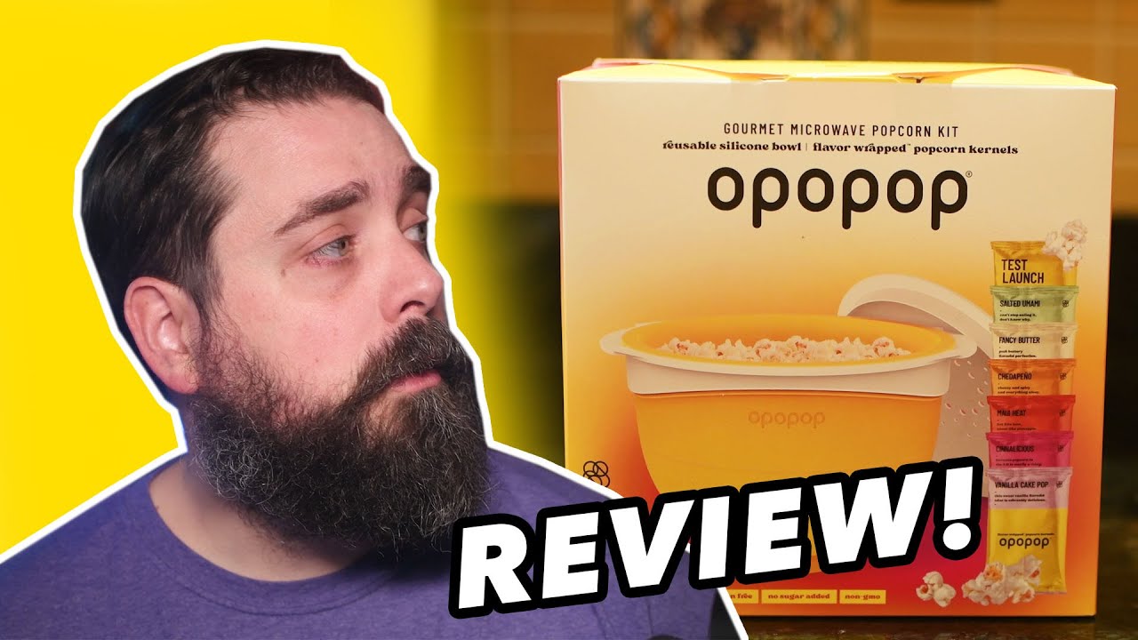EJ Reviews Opopop Microwave Popcorn Popper