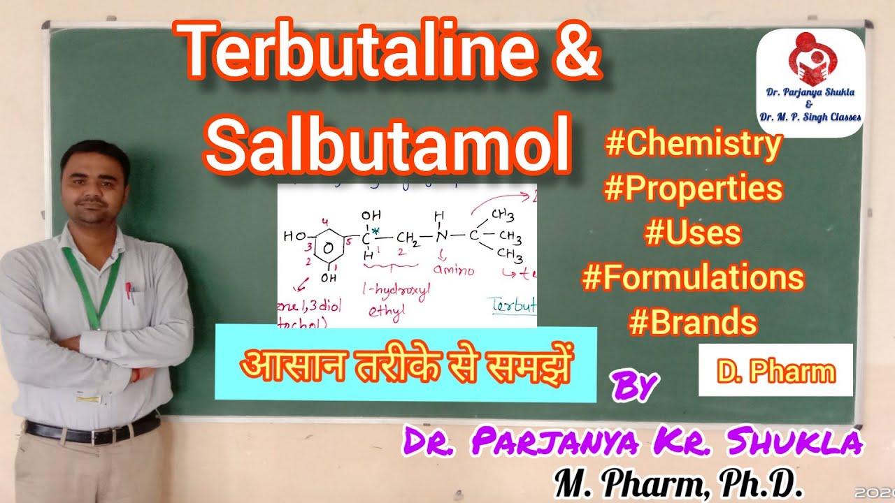 Terbutaline and Salbutamol | Sympathomimetics | Pharm Chemistry | D. Pharm | Adrenergic Agents
