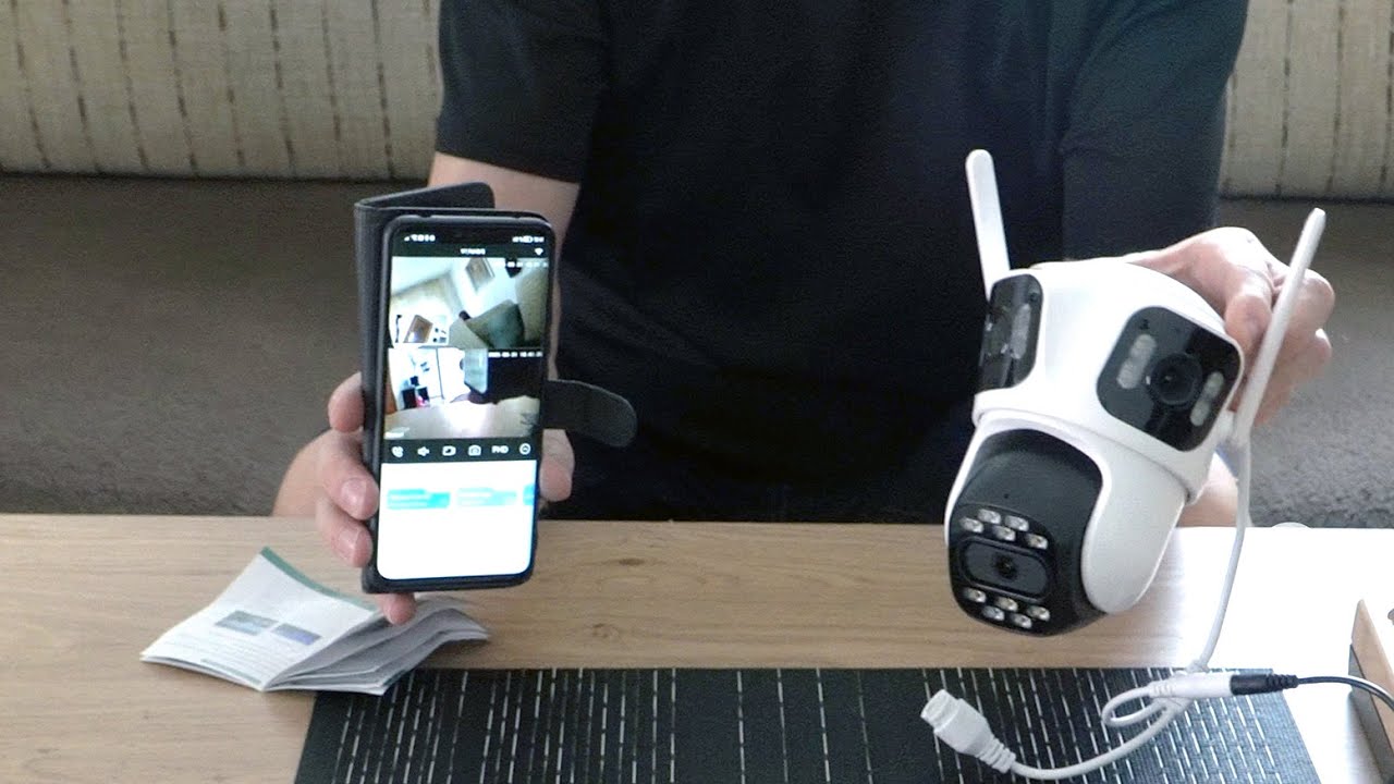 Nadzorna kamera s tri objektiva (Three Lens Security Camera)