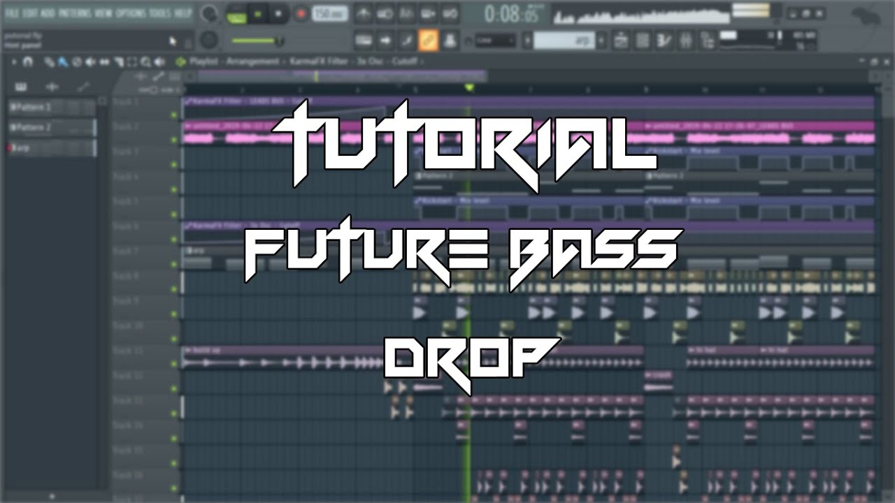HOW TO MAKE A FUTURE BASS DROP IN FL STUDIO FREE FLP