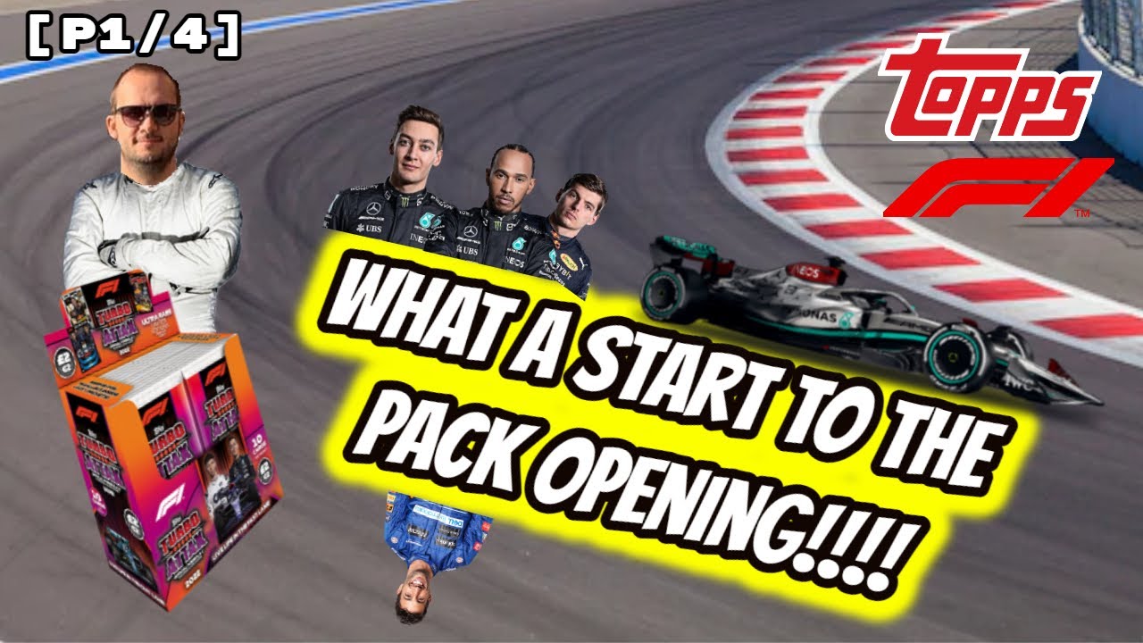[Pt.1] MY FIRST EVER F1 CARD OPENING [Topps Turbo Attax 22]