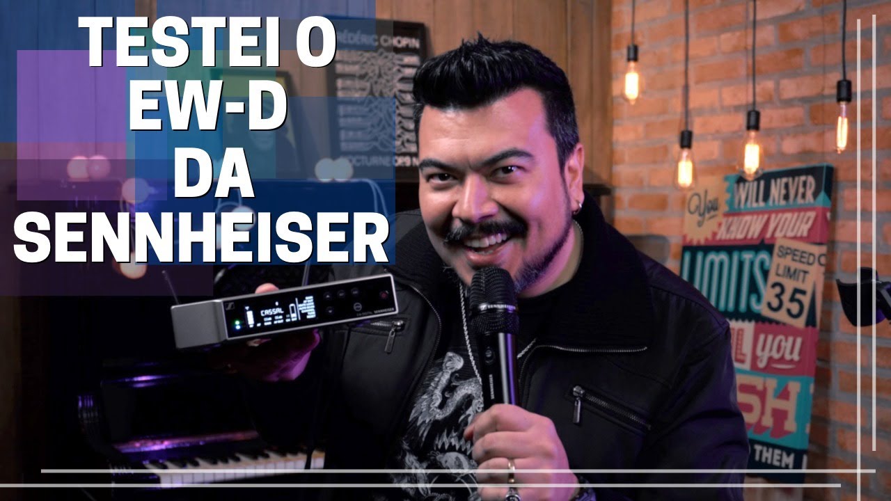 TESTEI O EW-D da SENNHEISER!