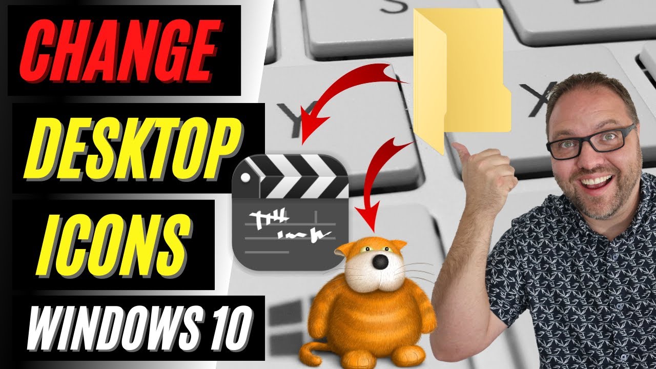 Как изменить значки рабочего стола в Windows 10 | Пользовательские значки