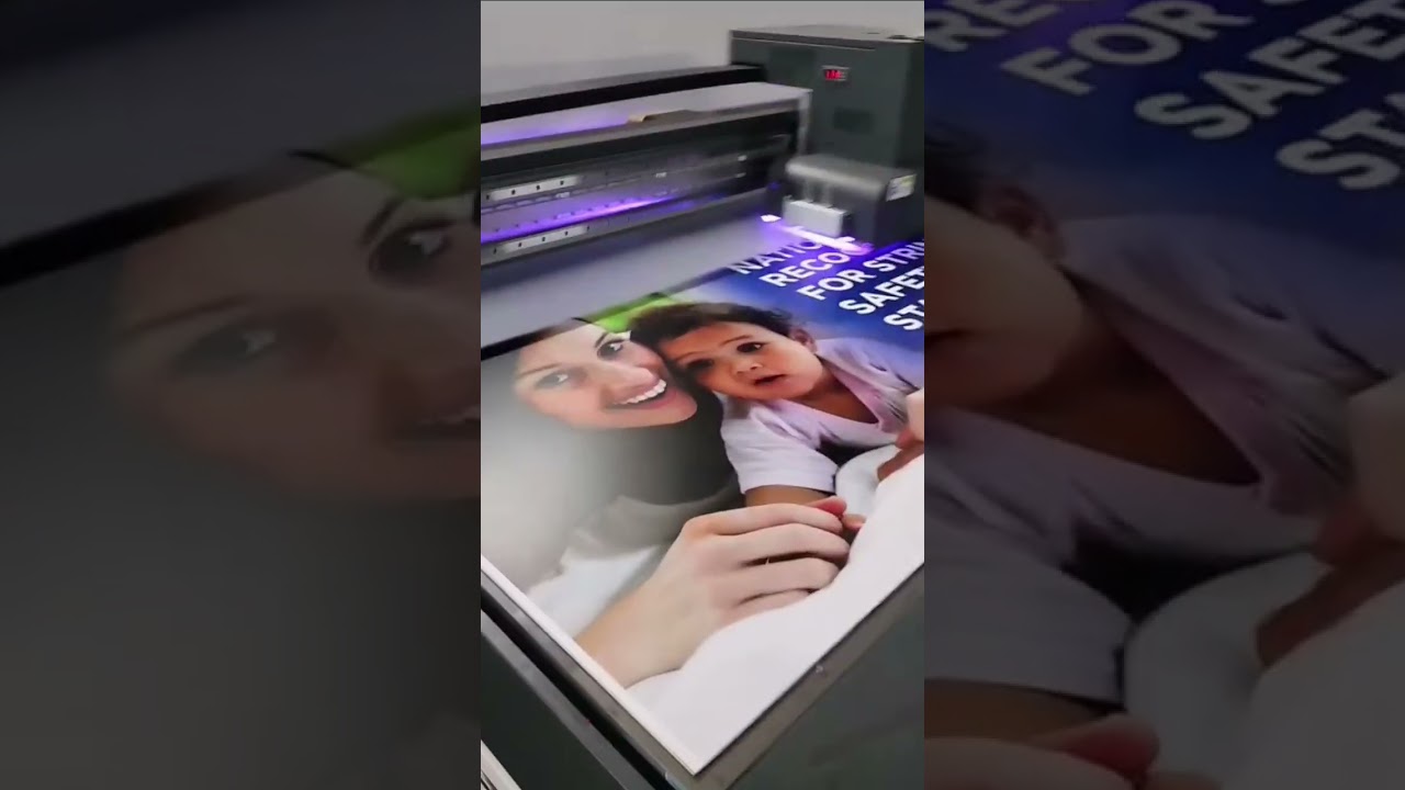 Flatbed UV Printing on Glass, Acrylic, Sunboard Leather, Canvas, Fabric, Stainless  #printhead