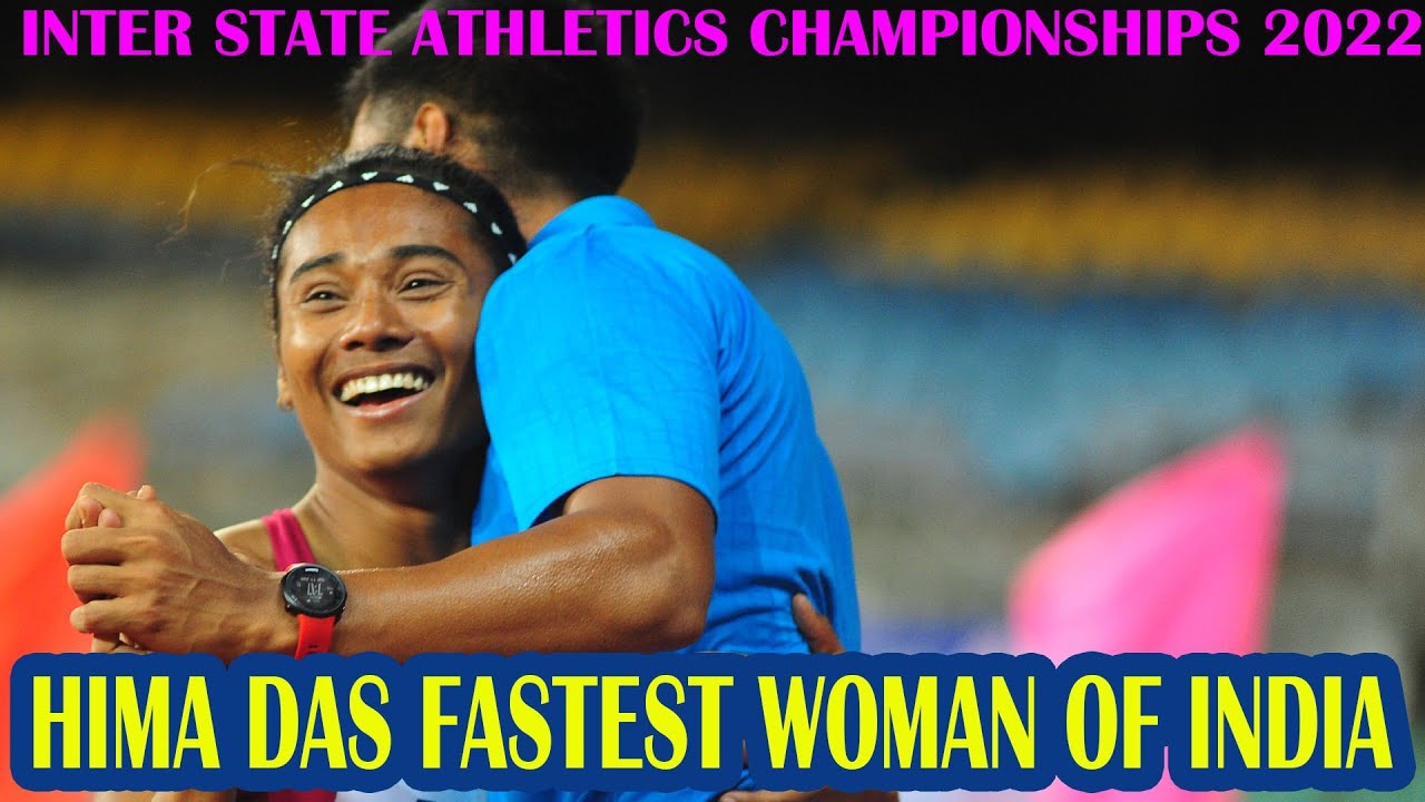 Hima das Beats Dutee Chand and become the Fastest woman of the India.