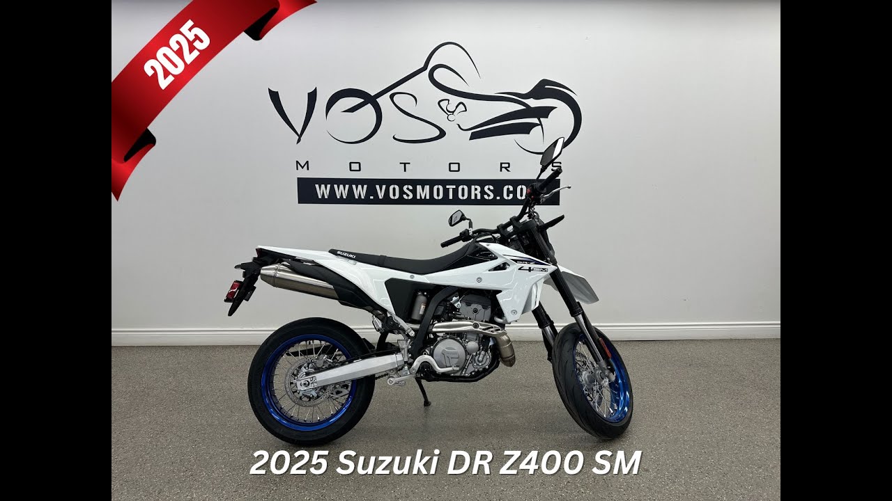 Brand New 2025 Suzuki DRZ 400 SM - V6662