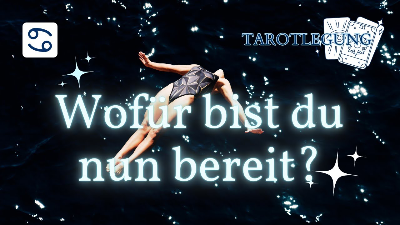 ♋ Krebs - Wofür bist du nun endlich bereit? ✨TAROTREADING✨zeitlos #orakel#krebs#tarot#tarotreading