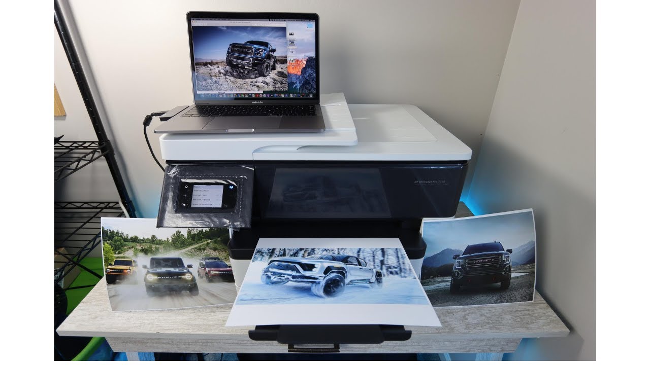 Тест качества печати HP Officejet 7740