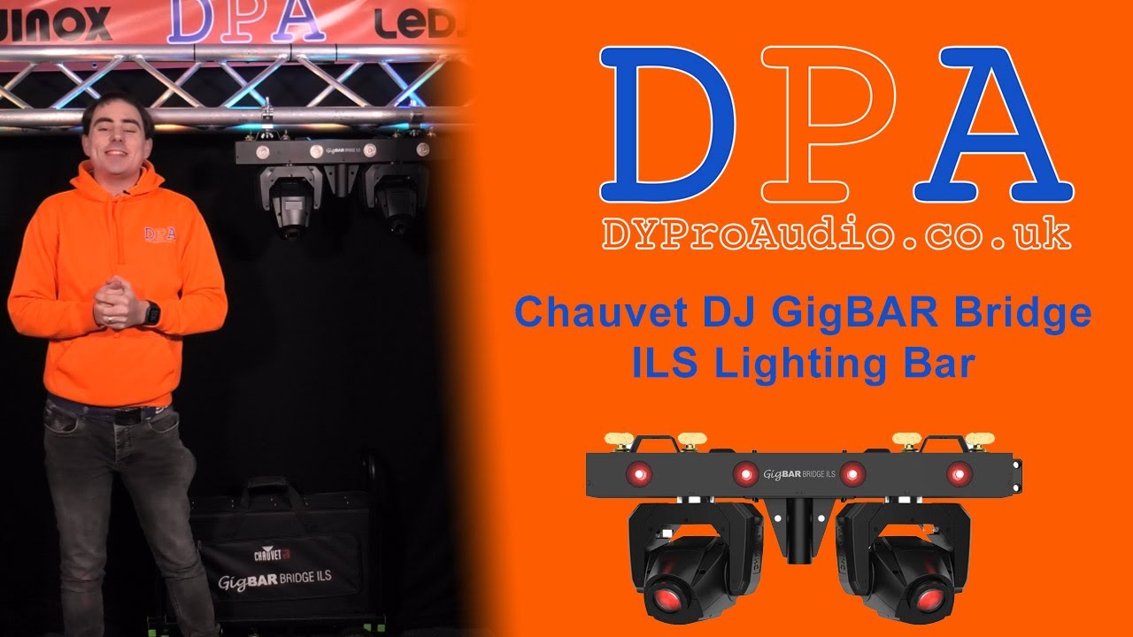 Chauvet DJ GigBar Bridge ILS Demo and Unboxing | DYProAudio