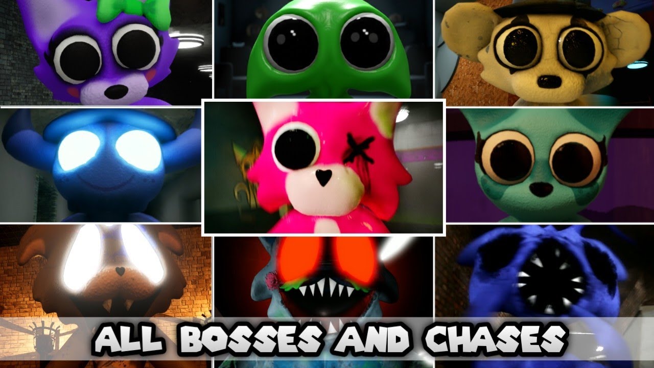 CARE OF VERVER (1-9) ALL BOSSES, CHASES + JUMPSCARES