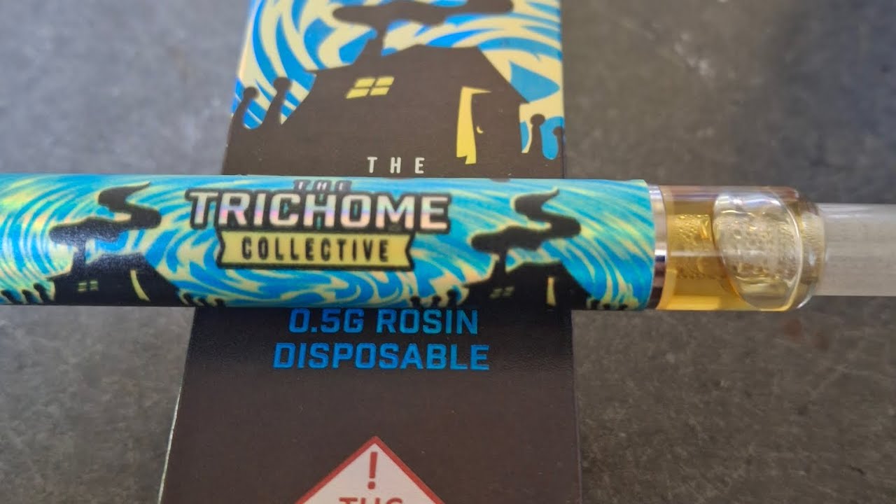 THE TRICHOME COLLECTIVE 0.5G ROSIN DISPOSABLE ORANGE 🍊  Z