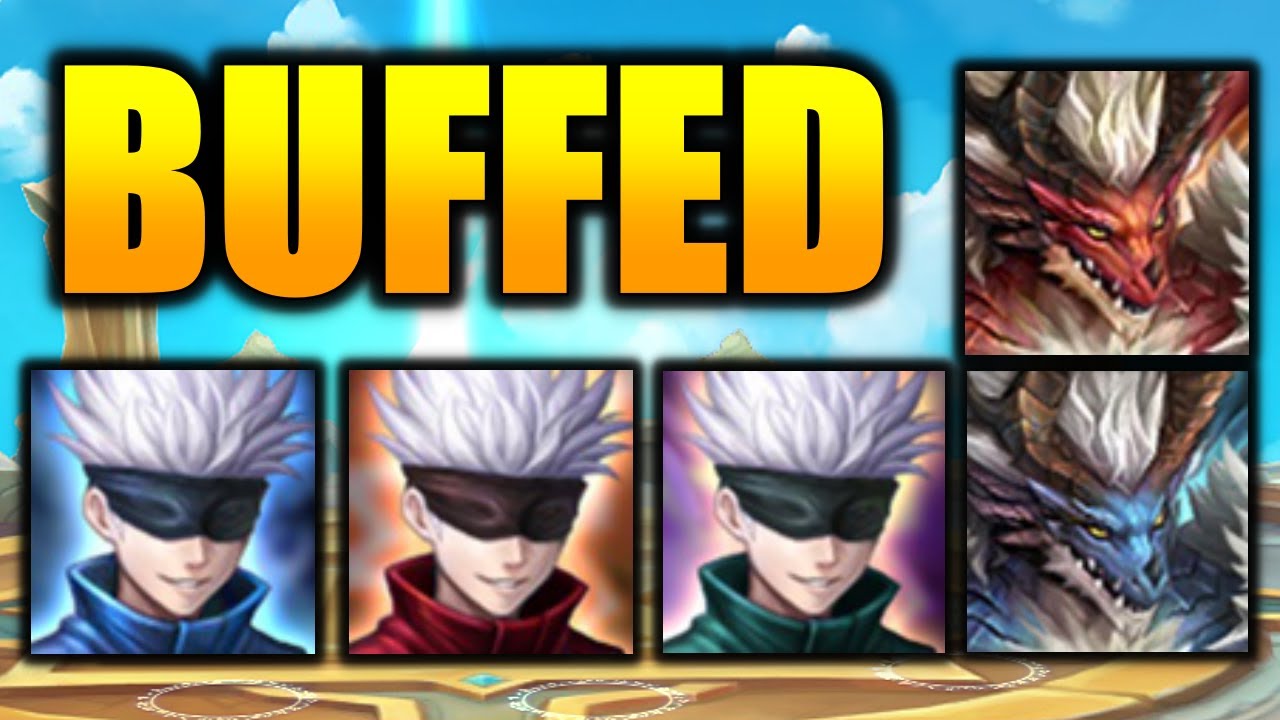 Are Buffed Gojo & Drakan Warriors LEGIT Now In Summoners War?