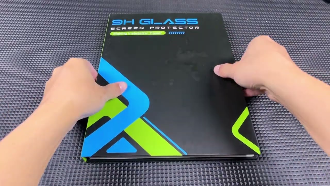 Installation Guide of Mothca Matte Glass Screen Protector for iPad with Quick Installation Tray