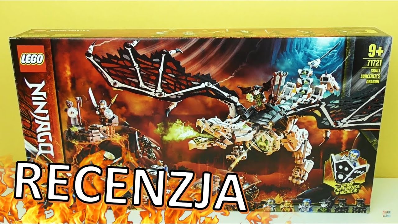 LEGO Ninjago Smok Szkieletowego Czarownika 71721 / RECENZJA