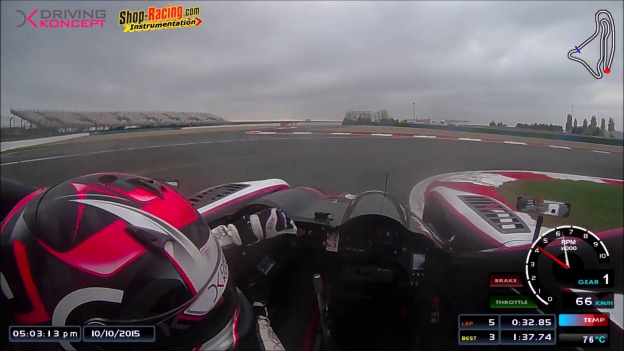 Onboard Magny-Cours with Driving Koncept and David Zollinger