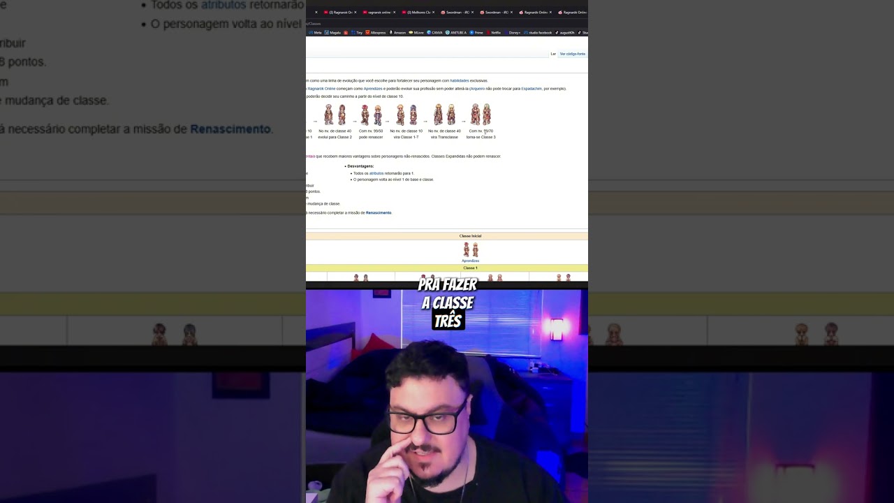 Qual melhor classe para come&ccedil;ar no Ragnarok Latam ?