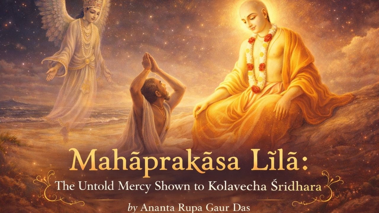 Chaitanya Bhagavata_M.K_9.129-9.235_The Untold Mercy Shown to Kolavecha Śrīdhara_10th_Feb_2026_argd