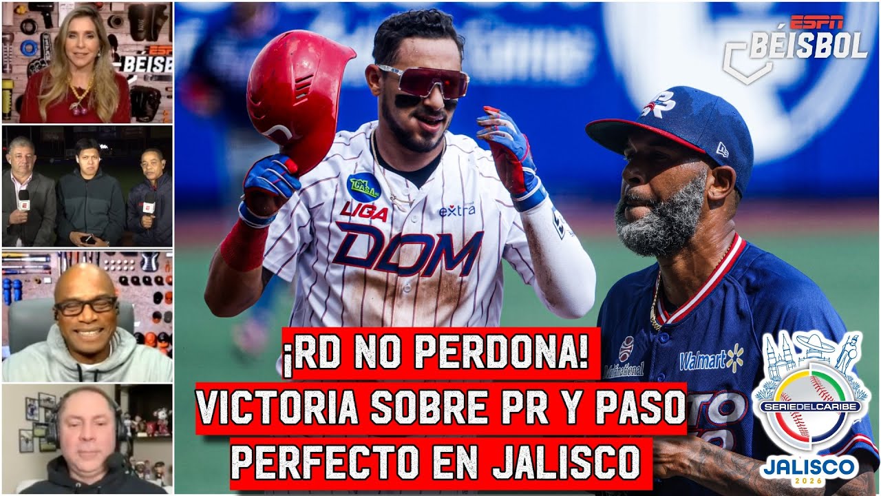 REPÚBLICA DOMINICANA MANDA en la SERIE del CARIBE tras derrotar 5-3 a PUERTO RICO | ESPN Beisbol