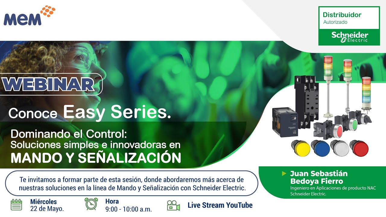 Webinar Schneider Electric: Mando y Señalización