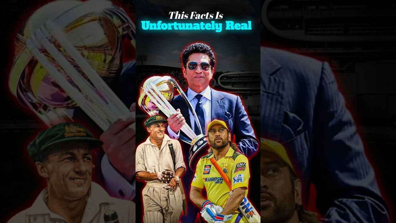 3 Cricket Facts That Are Absolutely Untrue! 🤯🏏 | MS Dhoni & Sachin | #shorts