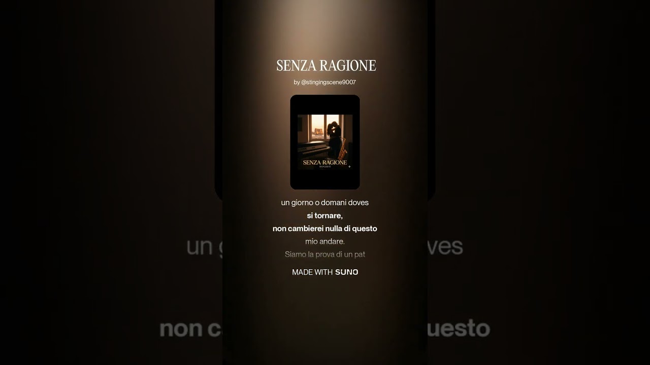 SENZA RAGIONE