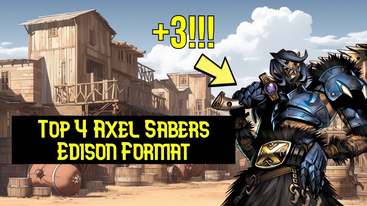 Top 4 Axel Sabers Deck Profile @coretcg 's Championship Pack 3 Tourney | Edison Format