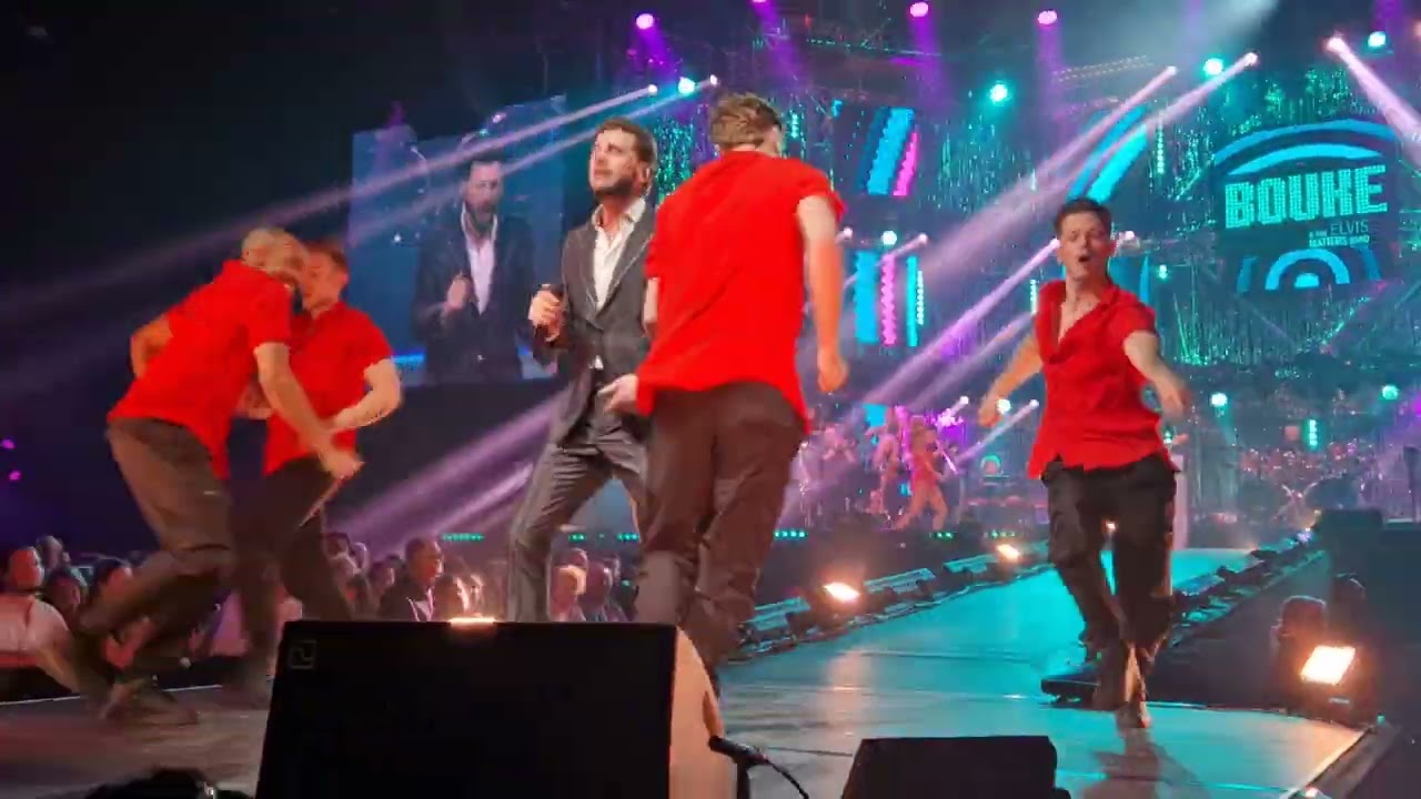 Bouke & the Elvis Matters Band  - Elvis Medley 2024 (Ziggodome Amsterdam 19-04-24)