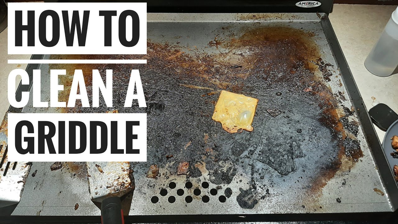 How to clean a griddle featuring the Steelmade USA griddle-Garrett the Griddler
