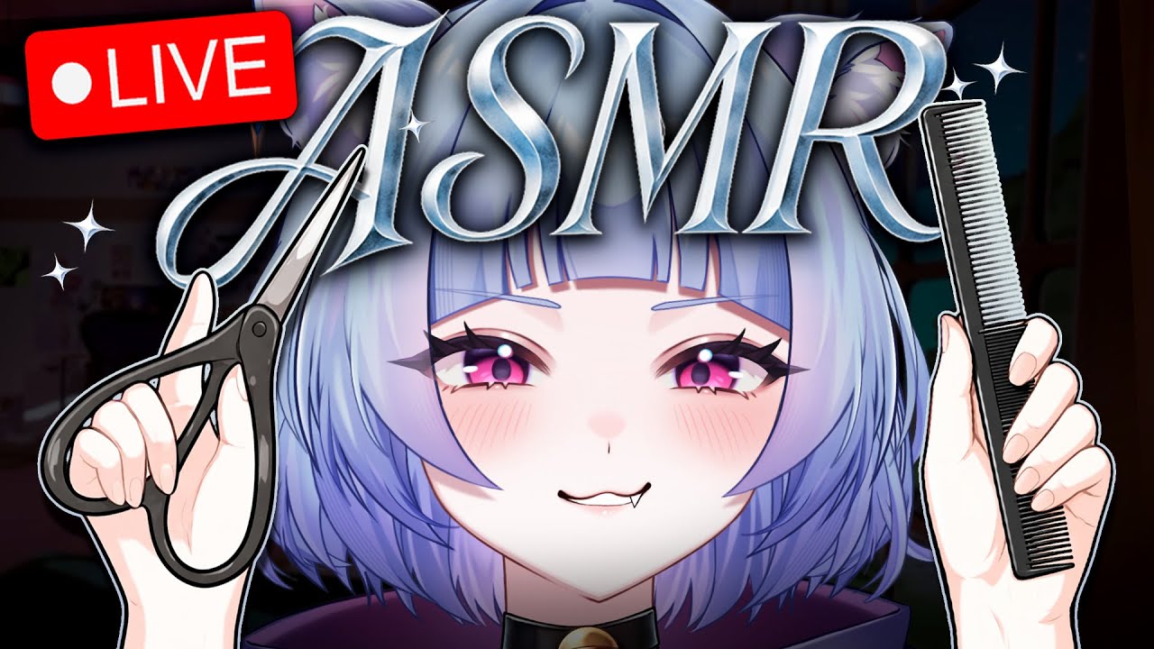 【ASMR】Ninja VTuber Gives You a Cozy Christmas Haircut ✂️