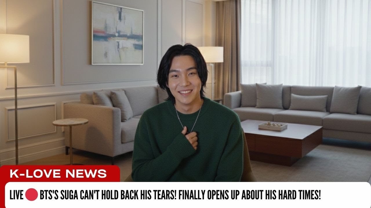 ПРЯМОЙ ЭФИР 🔴 Шуга из BTS не может сдержать слёз! Наконец-то рассказал о своих тяжёлых временах!