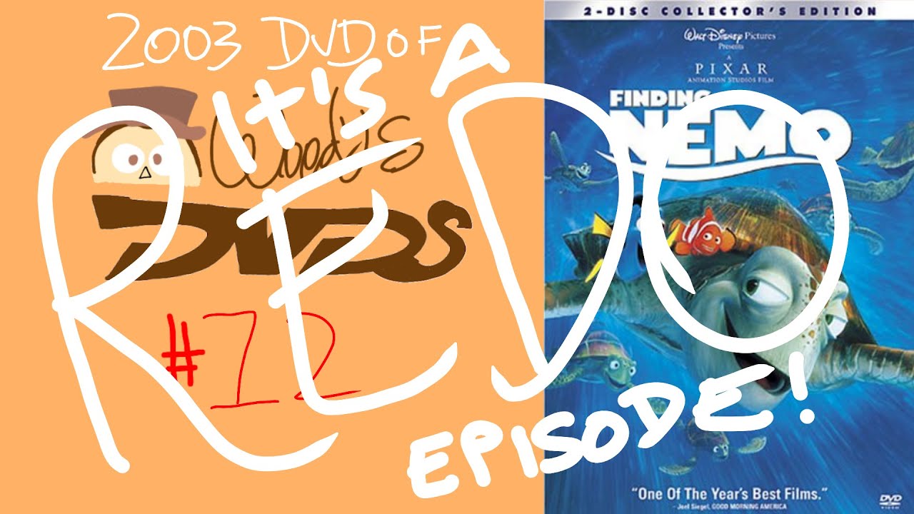 FAKE Woody’s DVD’s Episode D: Finding Nemo 2003 DVD [REDO]
