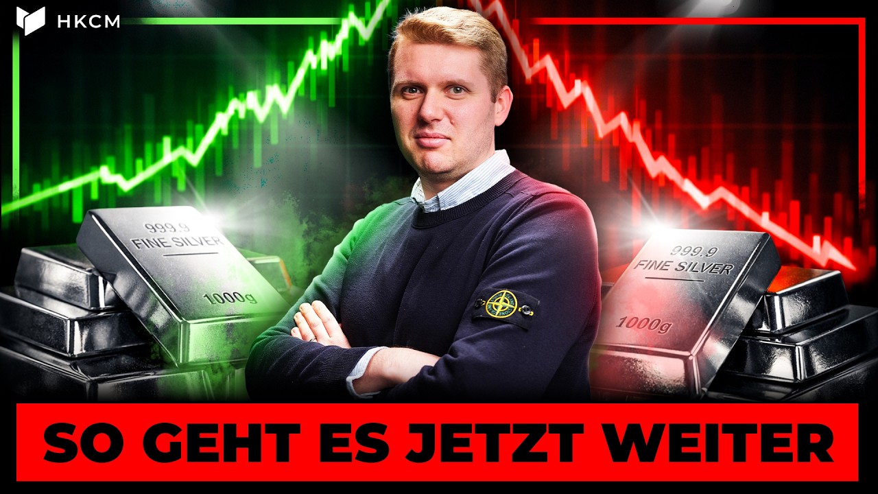 Silber im Korrekturmodus: Ab hier nur noch abwärts?