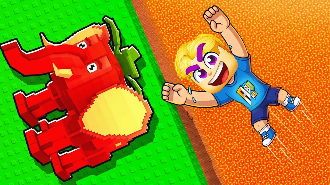 انقاذ Brainrot من اعصار النار القاتل ولكن 🔥 🤫 ( كل ثانيه اقفز أعلي 🏁 ) ماب جديد جامد 🔥 !!