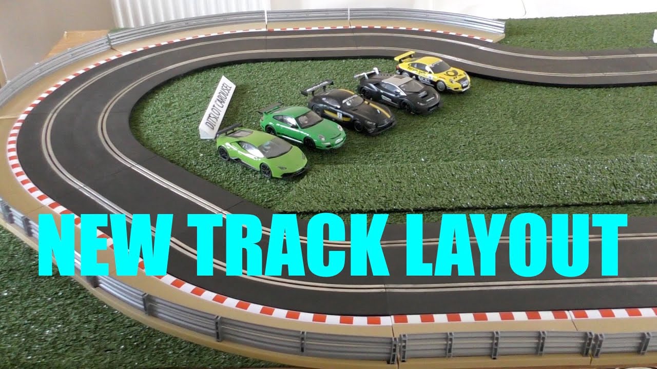 My New slot car layout for 2022