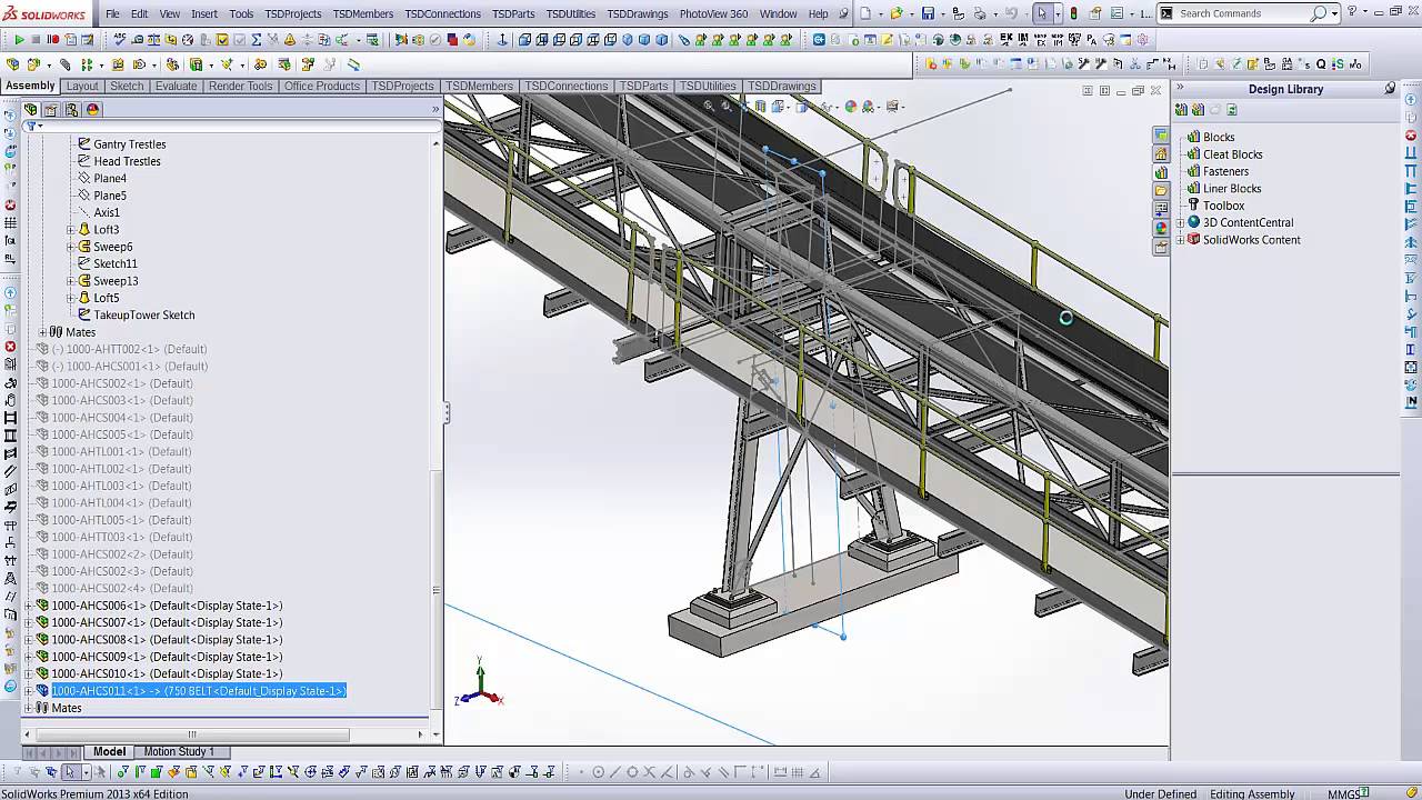 Mining - 3D Conveyor Model Automation