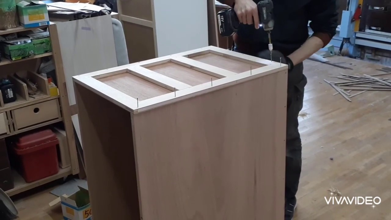 【本日の橋本木工】 大型収納　組み立て　オーダー家具　特注店舗什器　注文家具　東京　家具製作工場