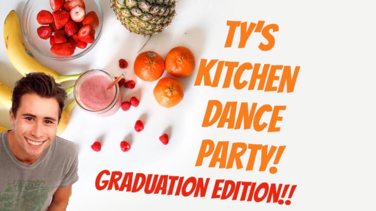 Ty's Kitchen Dance Party - Ty the Pie Guy celebrates Graduation! | Educational Videos for Kids