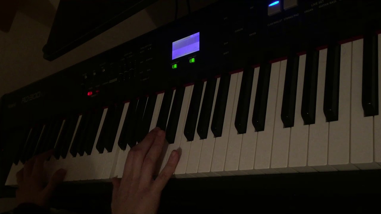 Massive Attack - Dissolved Girl - piano cover