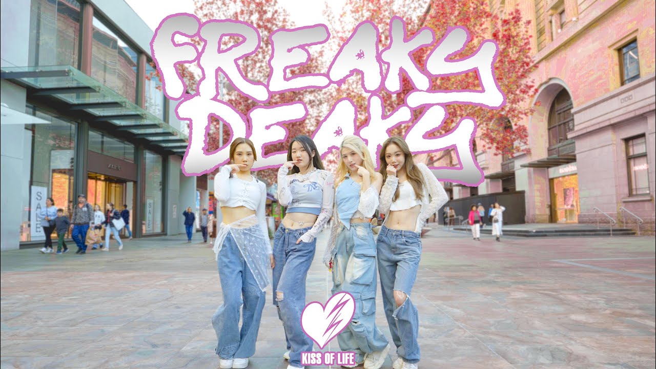 [DANCE IN PUBLIC | ONE TAKE] Tyga, Doja Cat - Freaky Deaky (Cover by KISS OF LIFE) | DDD | AU